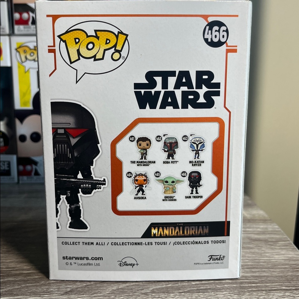 Funko Pop Star Wars Dark Trooper Vinyl Figure - Picture 4 of 4